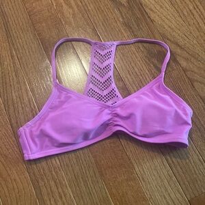 Purple bikini top